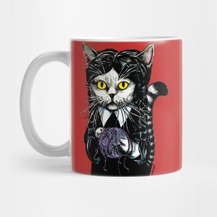 Goth Cat Mug